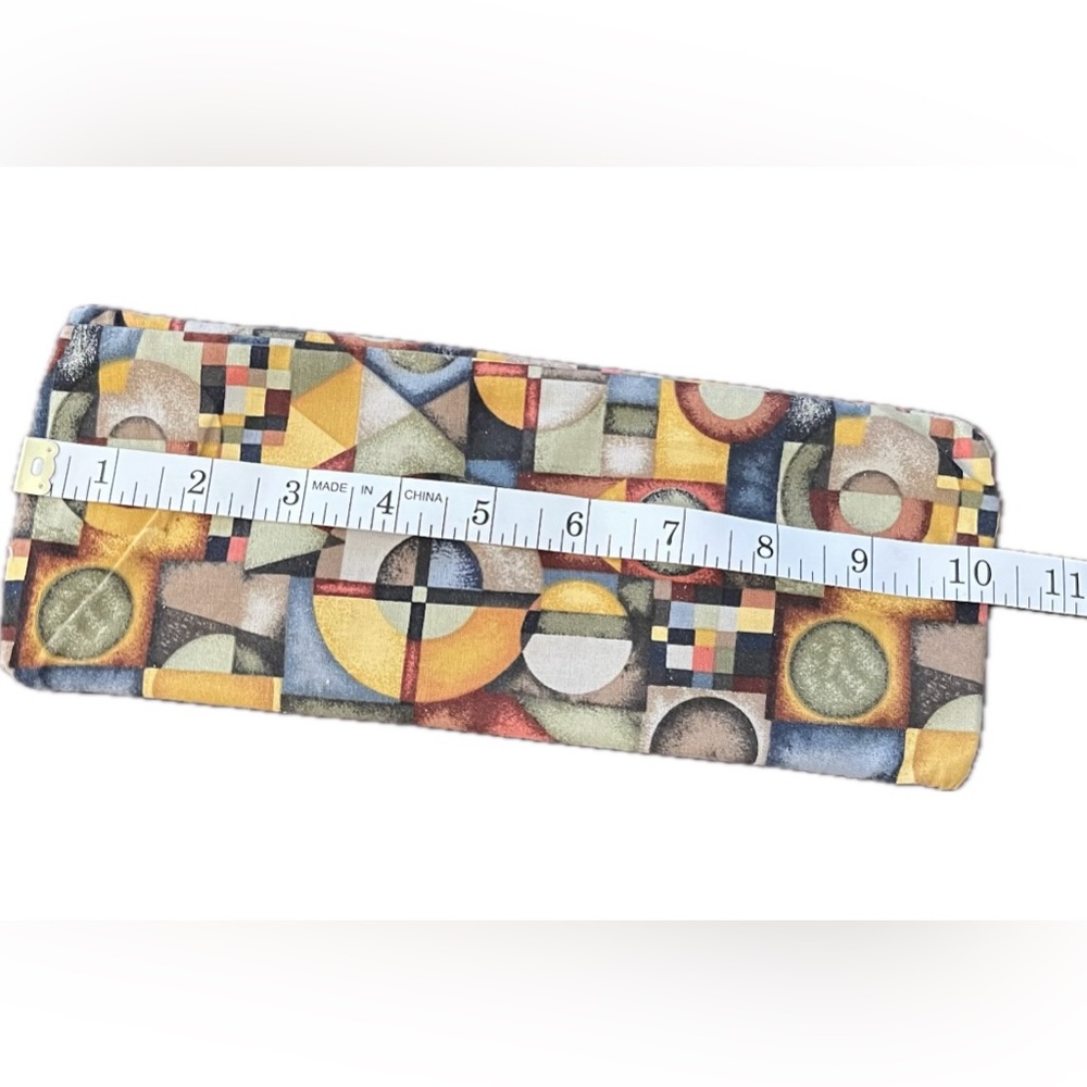 Larenda mosaic quilted purse shoulder bag lots of pockets handbag - Picture 3 of 9